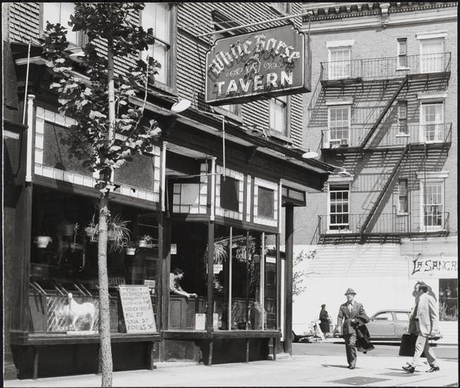 White Horse Tavern, 567 Hudson Street, 1975