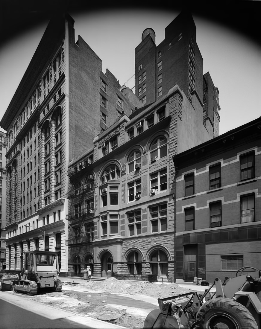 National Association of Machinists AFL-CIO at 7 East 15th Street, 1971.