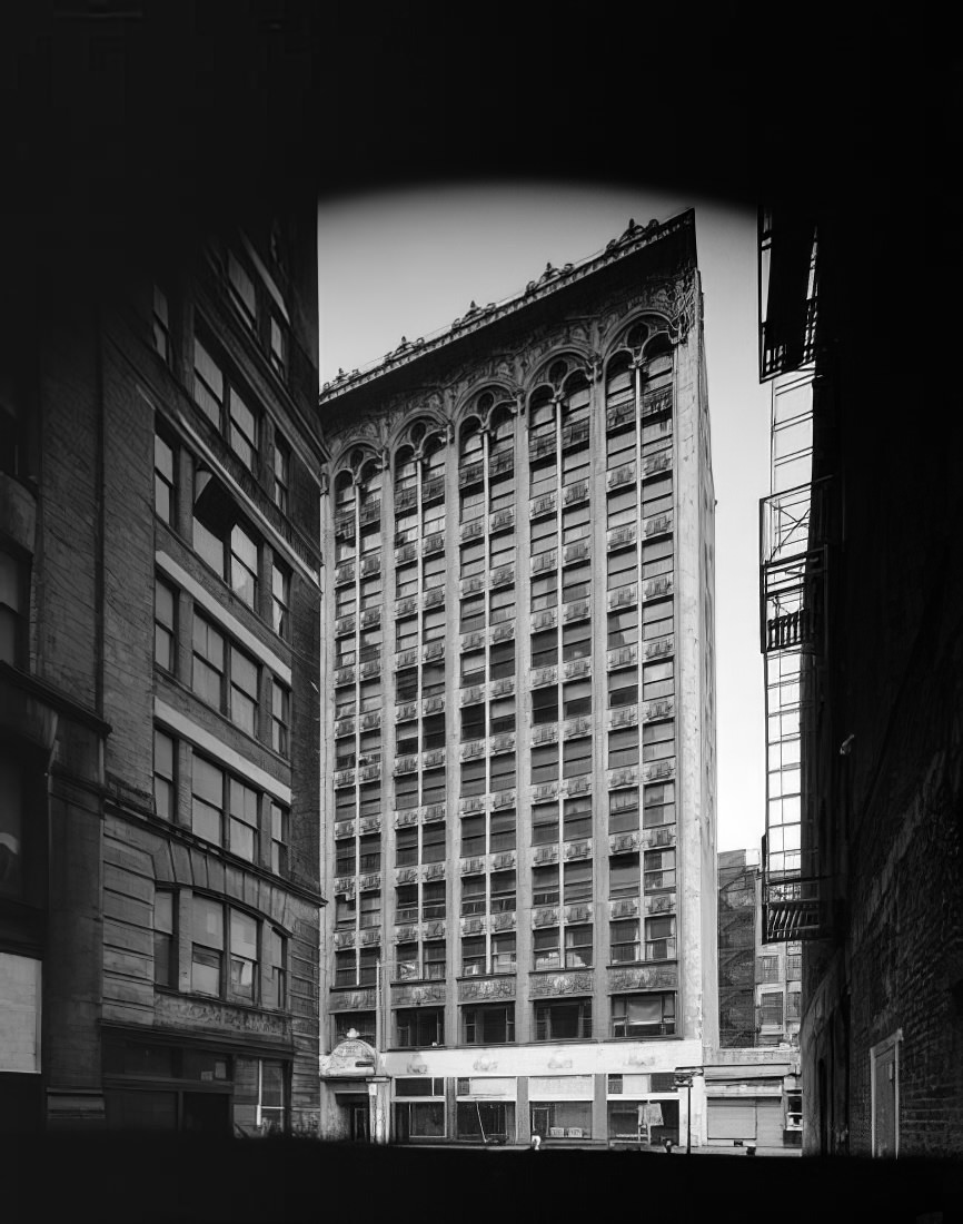 Bayard-Condict Building at 65-69 Bleecker Street, 1971.