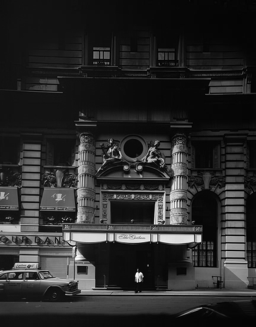 The Gotham Hotel at 700 Fifth Avenue, 1978.