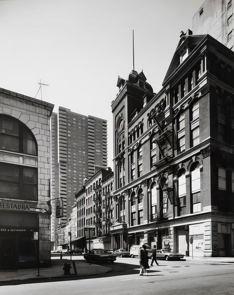 New York Mercantile Exchange, 2-6 Harrison Street, 1975