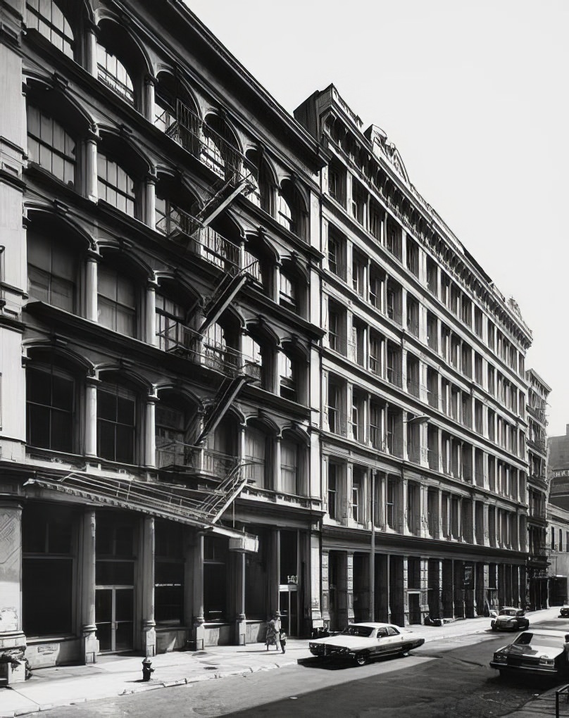 142 and 132-140 Greene Street, 1978