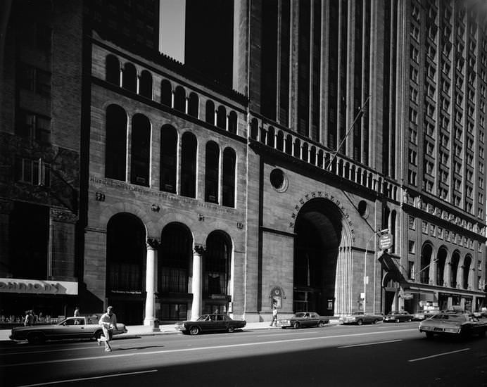 Bowery Savings Bank at 110 East 42nd Street, 1973.