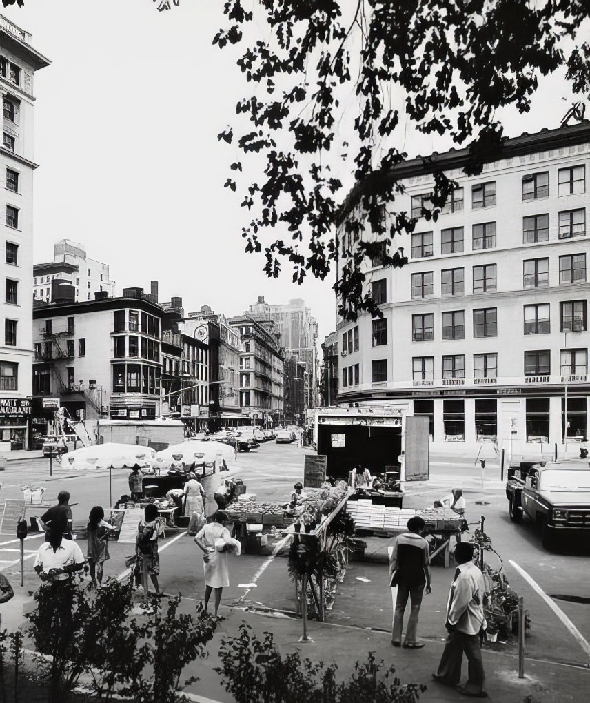 Union Square Greenmarket, 1973