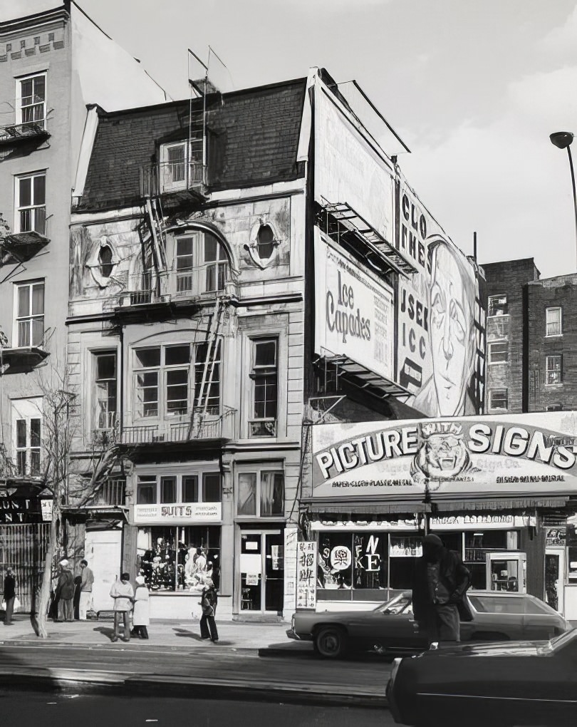 183 and 185 Bowery, 1977