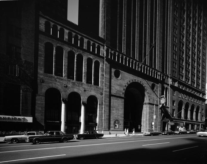 Bowery Savings Bank at 110 East 42nd Street, 1973.