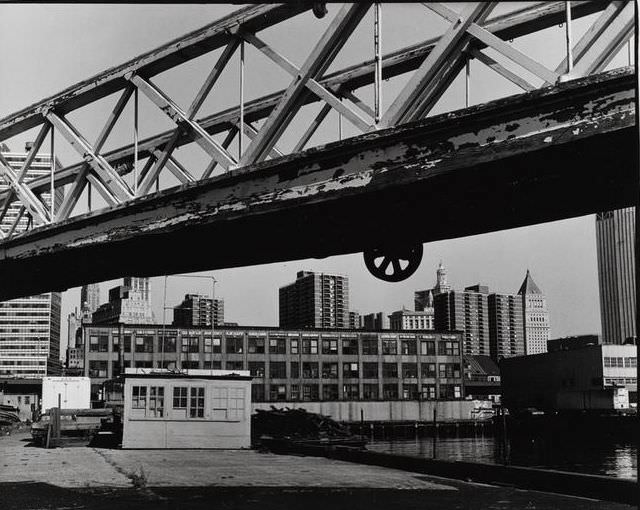 Tin Building, Pier 17 at South Street, 1977