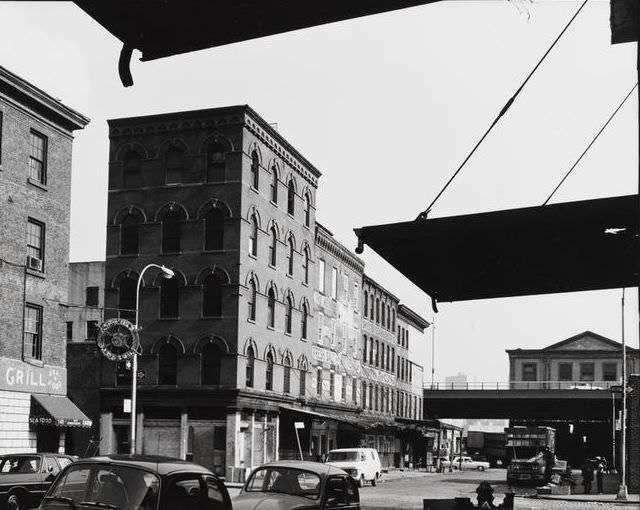 Beekman and Front Streets, 1977