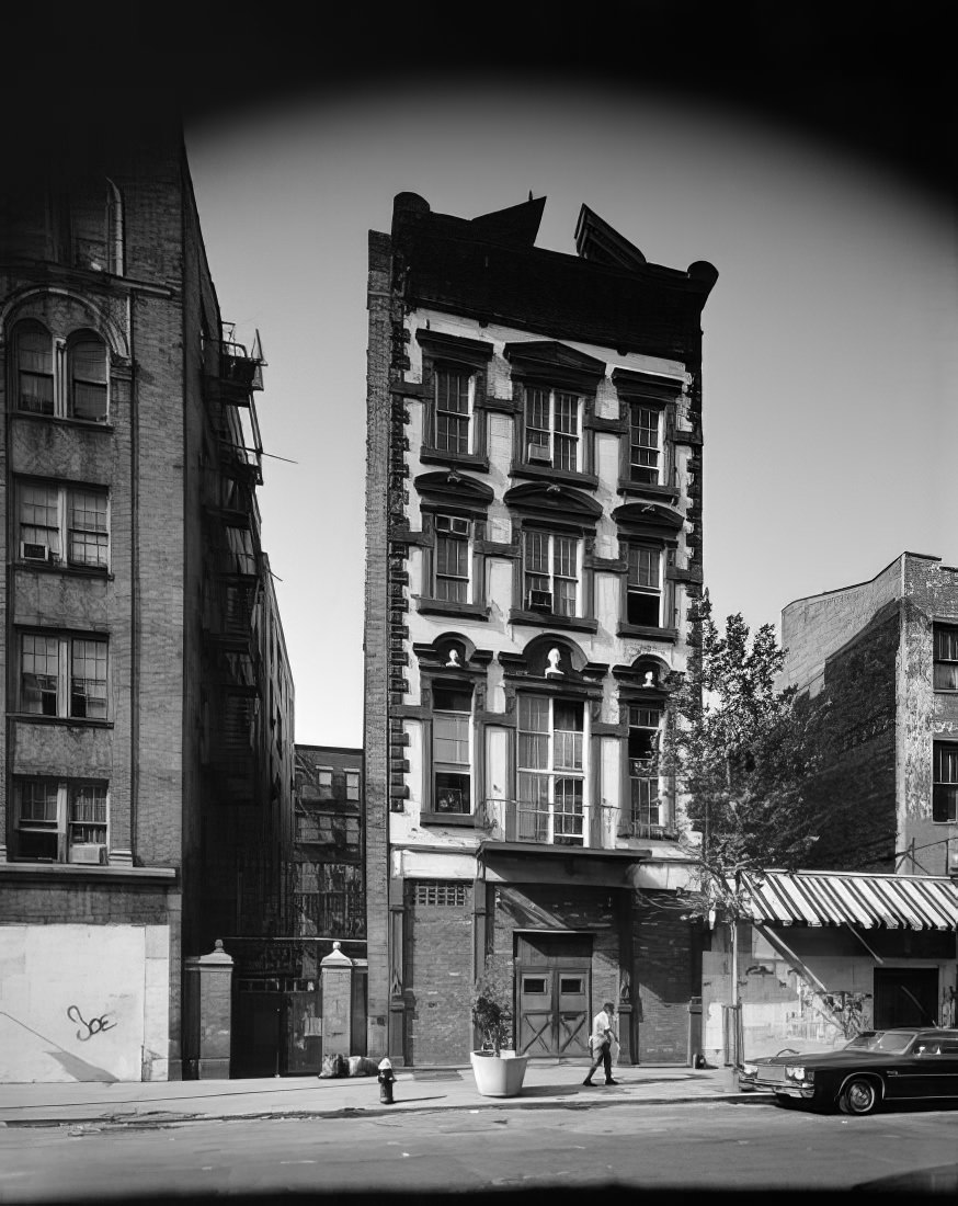 Aschenbroedel Verein at 74 East 4th Street, 1977.