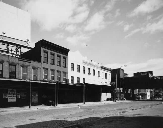 Little West 12th Street between Tenth Avenue and Washington Street, 1971