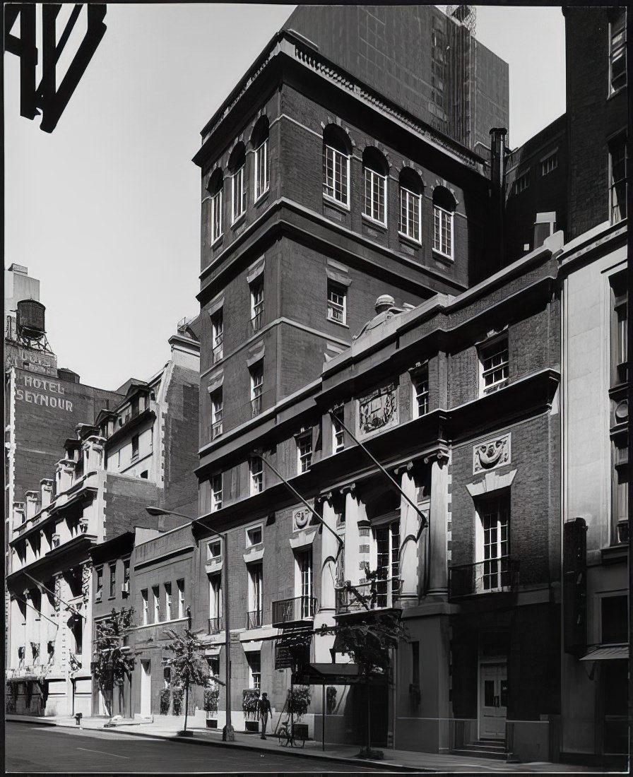 Harvard Club, 27 West 44th Street, 1973