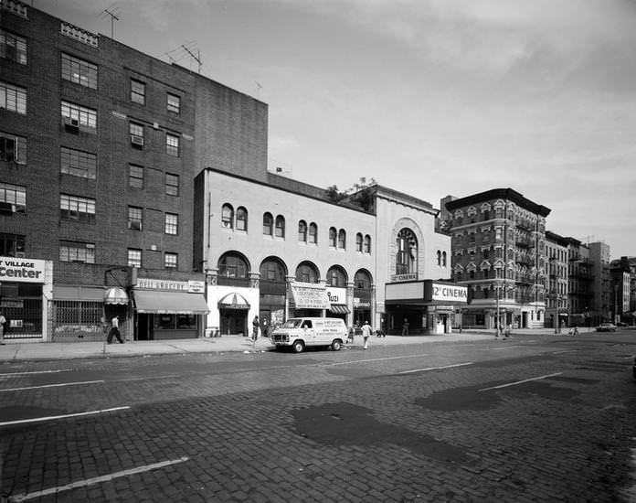 12 St. Cinema at 189 Second Avenue, 1973.