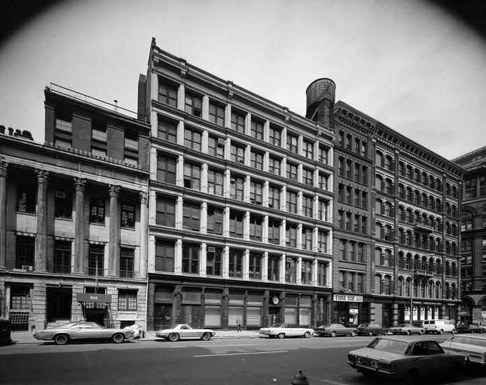 434, 436-440, 442, and 444 Lafayette Street, 1978.