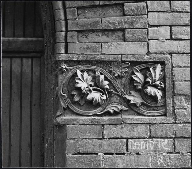 Architectural detail at 251 Water Street, 1971