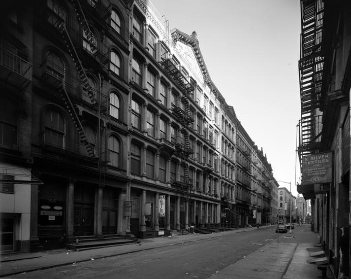 White Street between Church Street and Broadway, 1974.