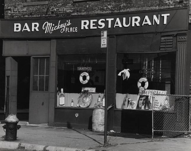 Mickey's Place Bar and Restaurant, 1975