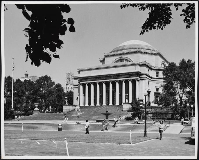 Low Memorial Library, Columbia University, 1975