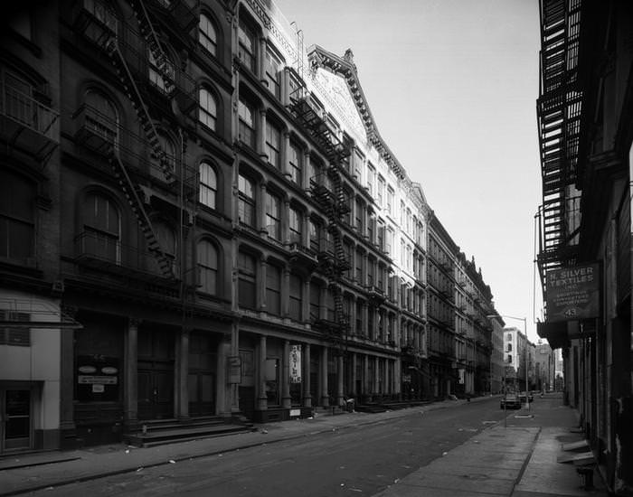 White Street between Church Street and Broadway, 1974.