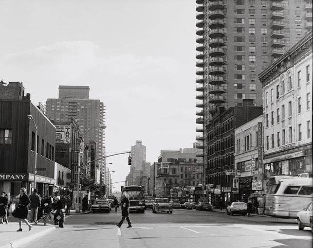 East on East 86th Street from Lexington Avenue, 1974