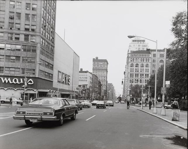 East 14th Street and Broadway, 1975