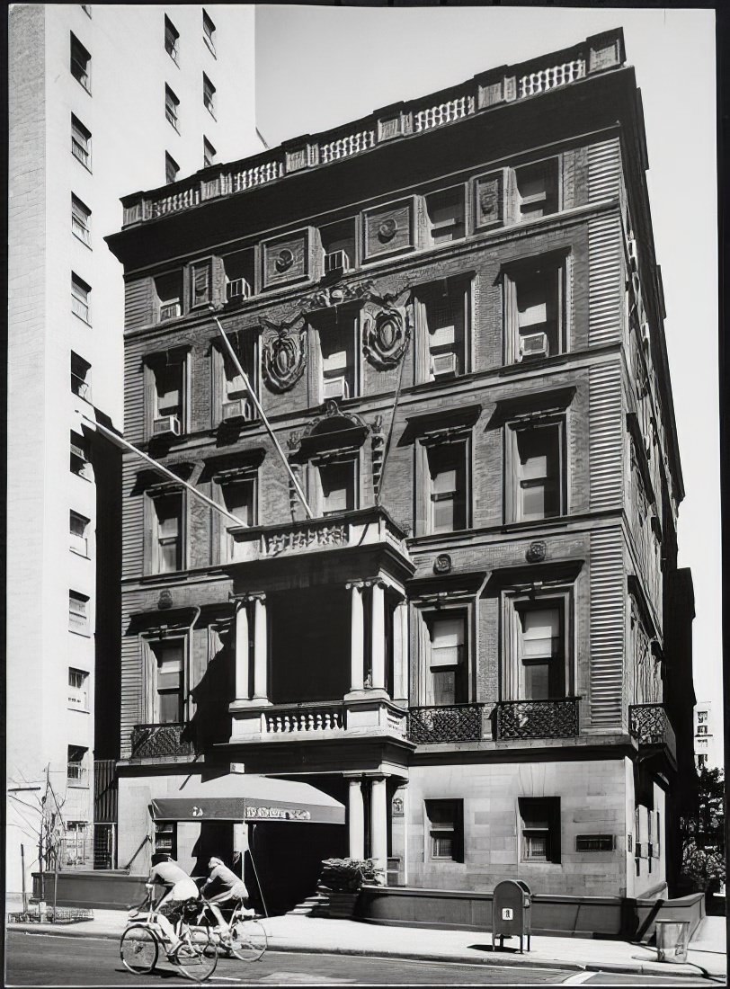 Advertising Club of New York at 23 Park Avenue, 1975.