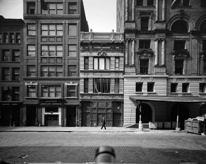 180, 178, 176, and 174 Franklin Street, 1971.