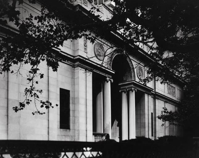 Pierpont Morgan Library, 33 East 36th Street, 1971