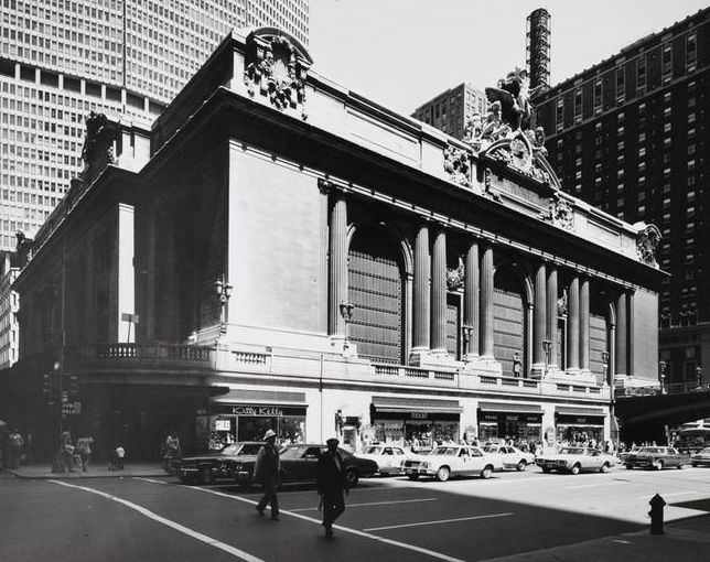 North side of Grand Central Terminal, 1975