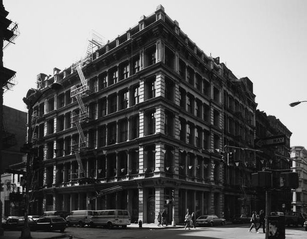 453-455 Broome Street building, 1975