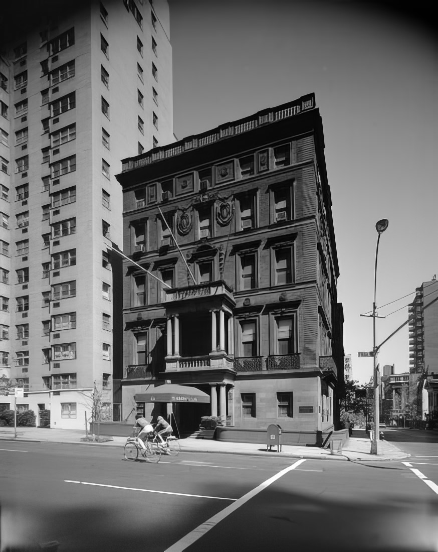 Advertising Club of New York at 23 Park Avenue, 1975.