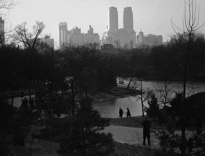 Central Park, 1935.