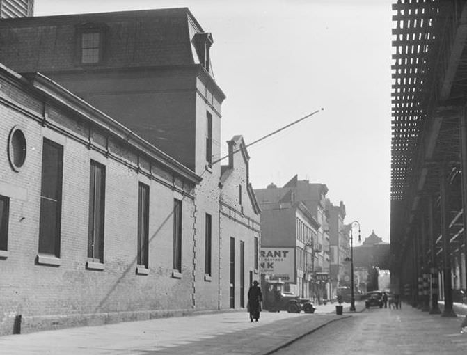 Near the Elevated Train, 1935.