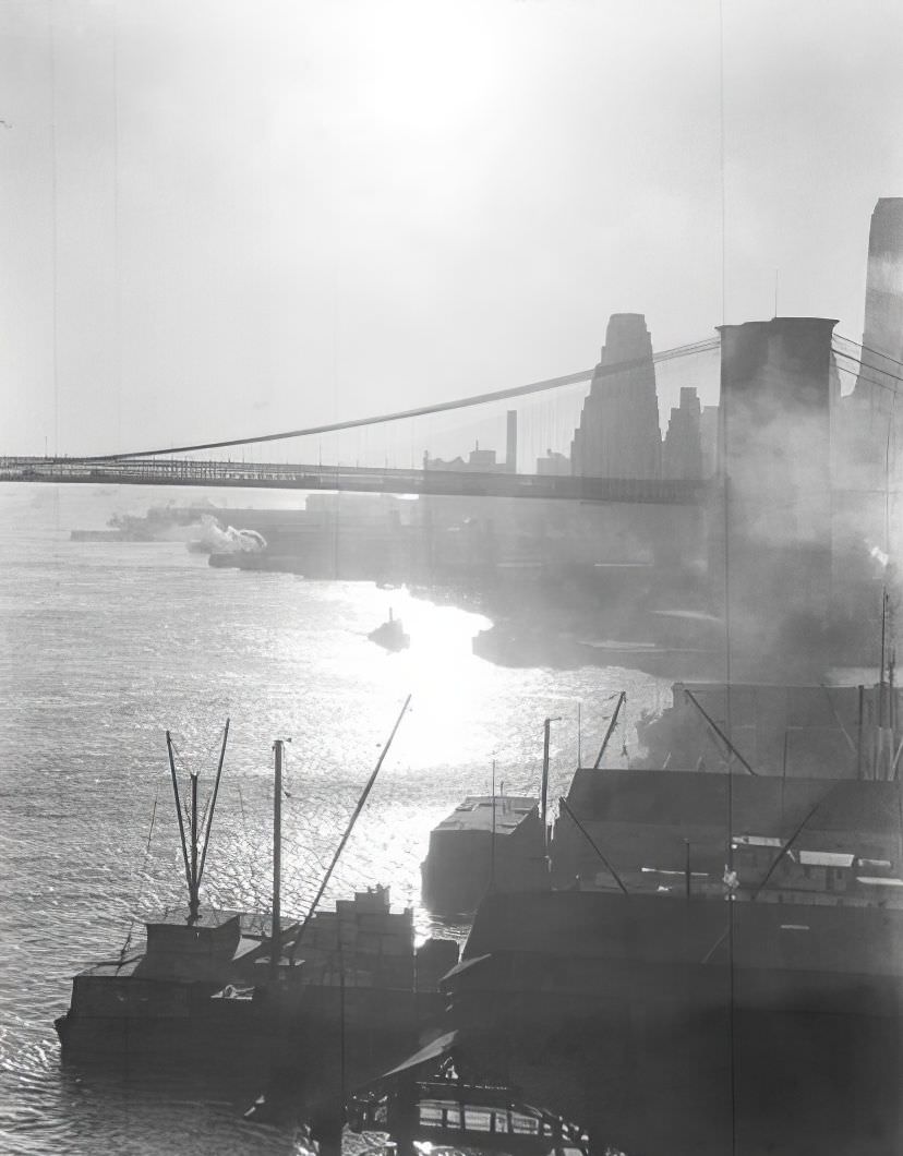 Brooklyn Bridge, 1935.