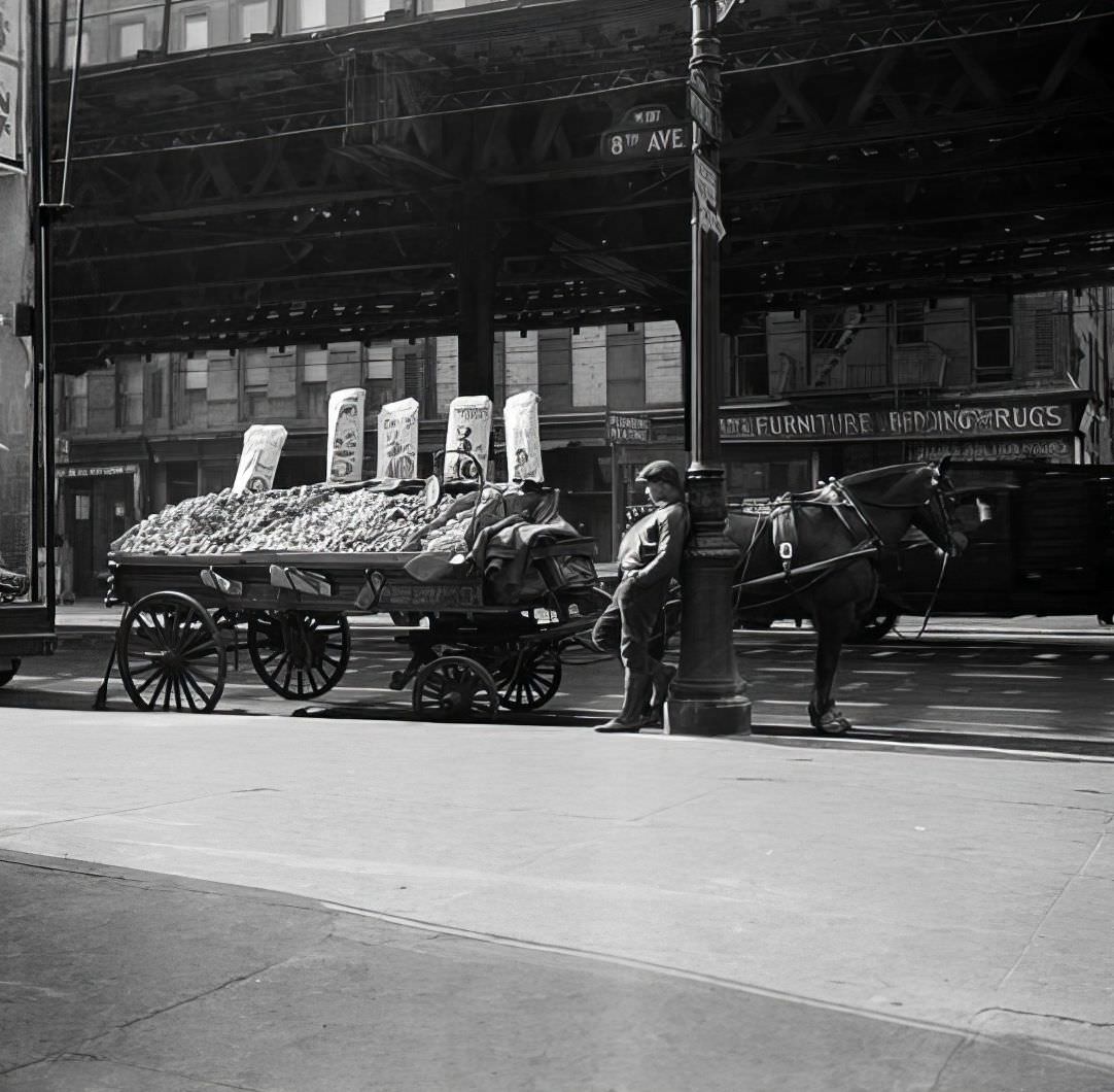 Produce Cart, 1937.