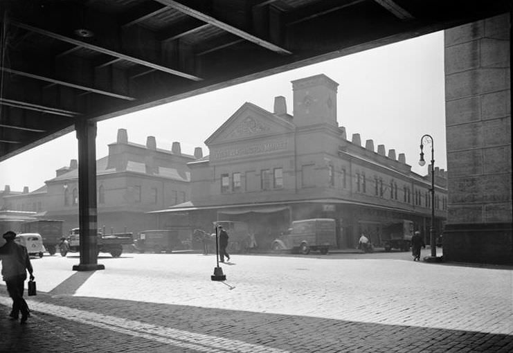 West Washington Market (Exterior), 1938.