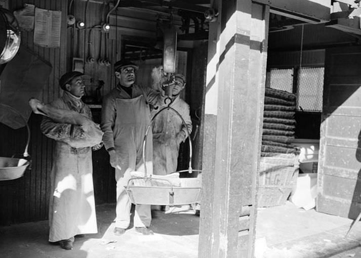 West Washington Market: Beef, 1938.