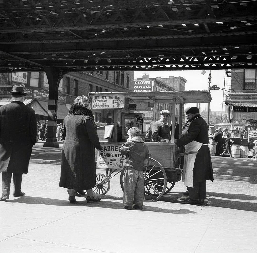 Sabrette Frankfurters and Rolls, 1937.