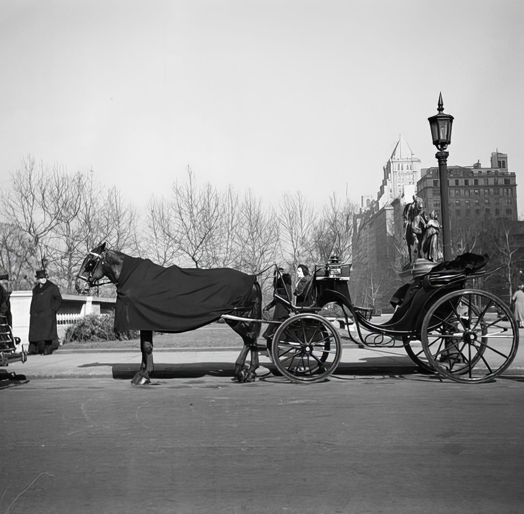 Horse-drawn Carriage, 1937.