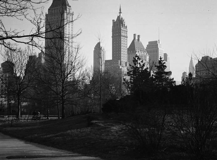 Central Park, 1935.