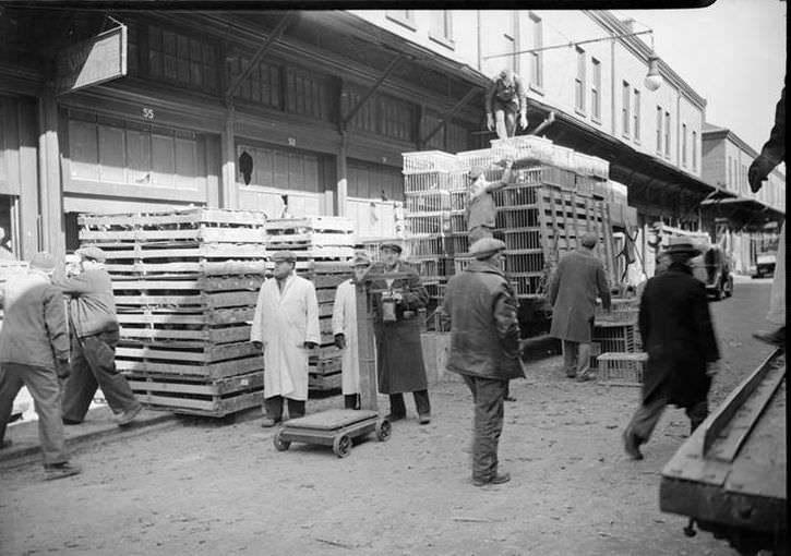 West Washington Market: Poultry 2, 1938.