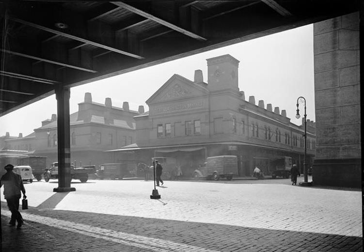 West Washington Market (exterior), 1938.