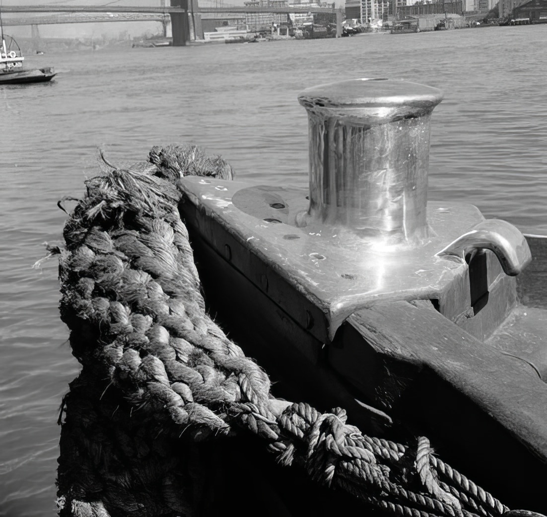 Waterfront scene, 1937.