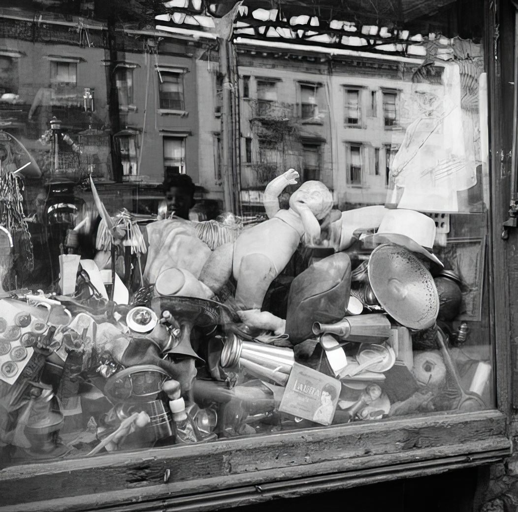 Store window, 1935.