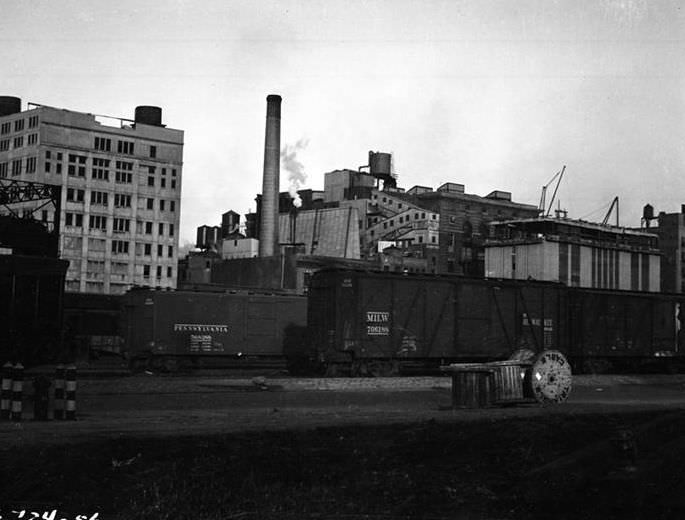 Freight train, 1935.