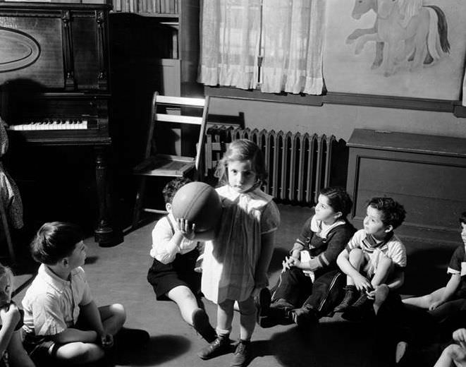 Nursery school, 1935