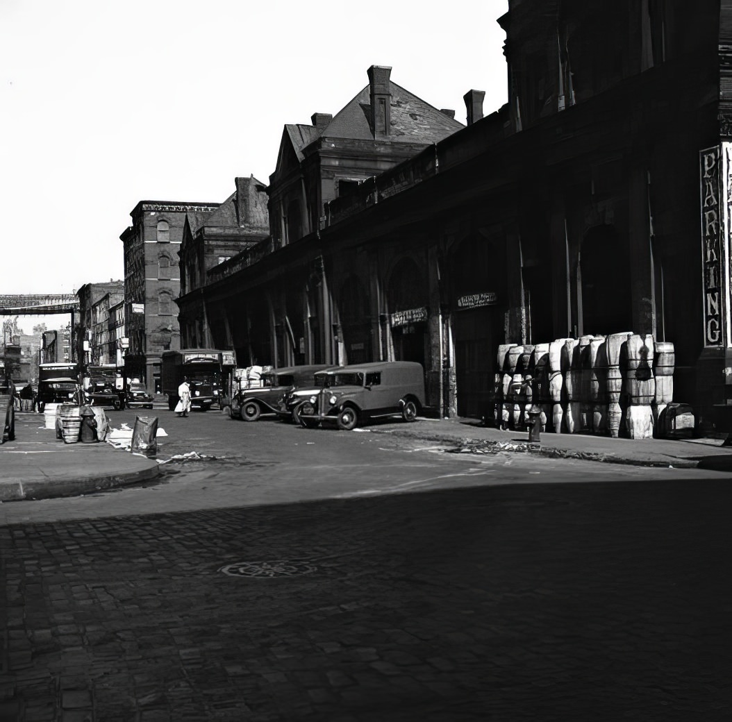 Waterfront scene, May 1937