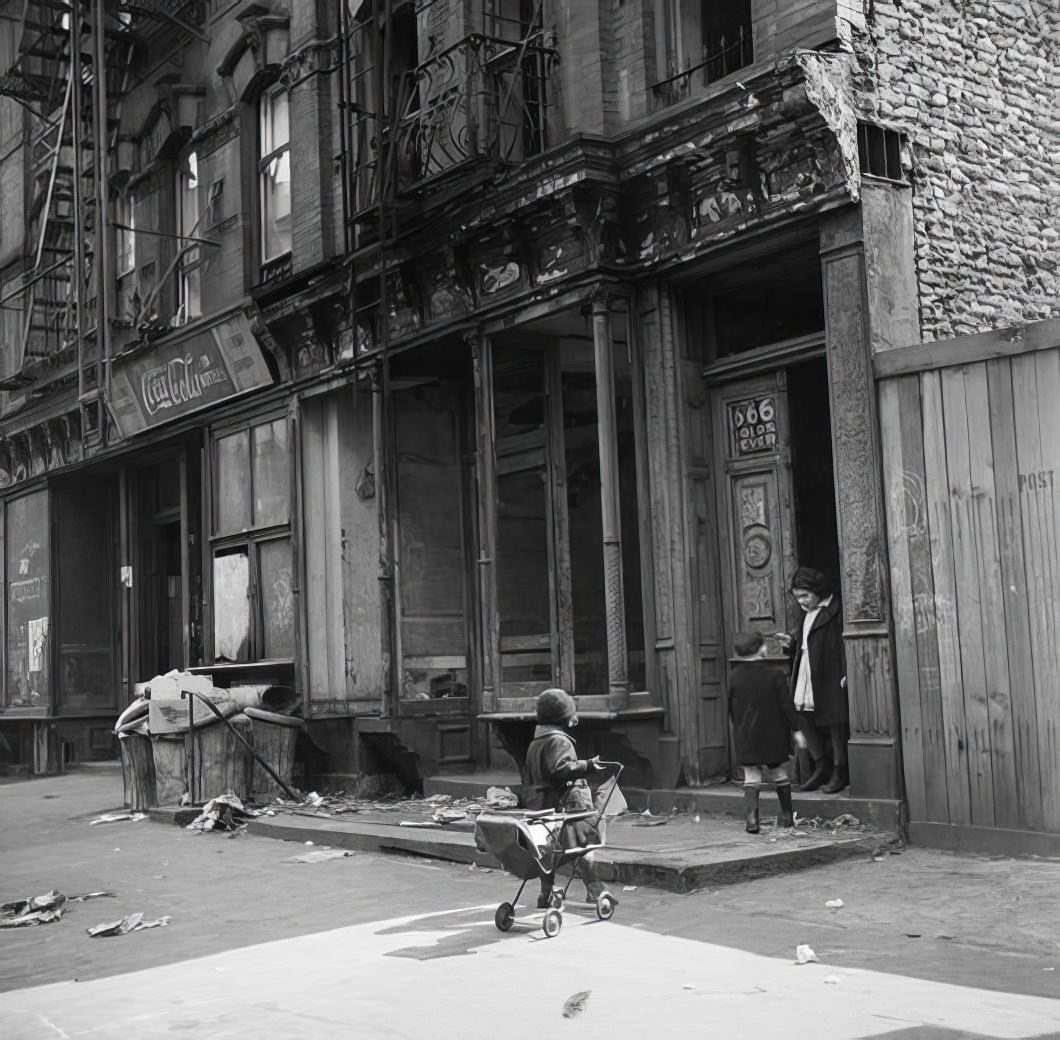 Street scene, 1936