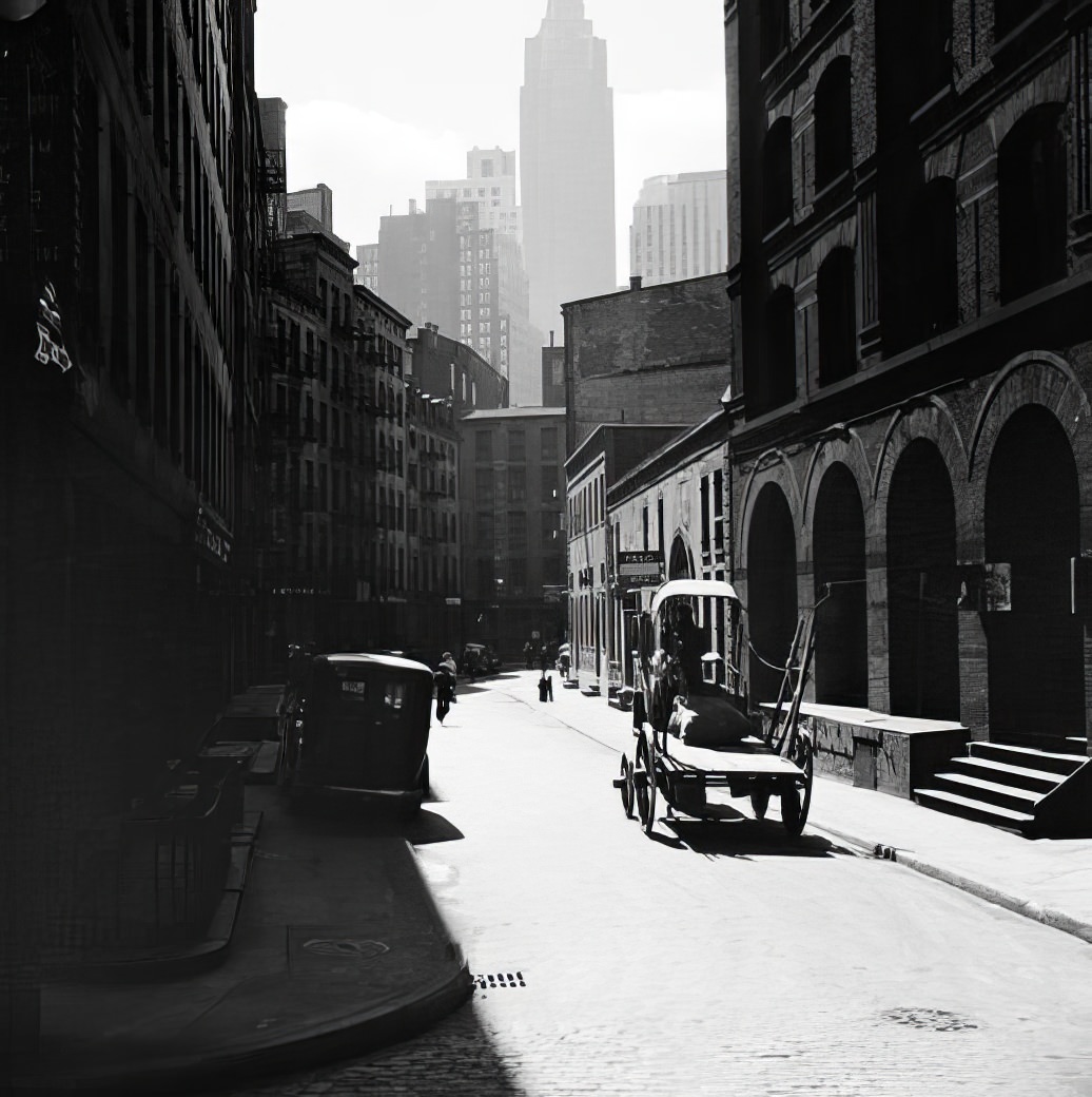 Waterfront scene, May 1937