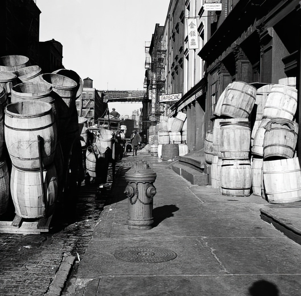 Waterfront scene, May 1938