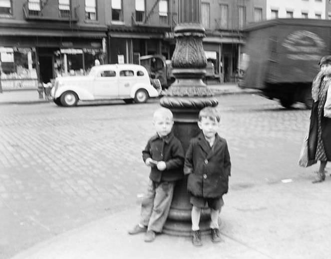 Two boys, 1936